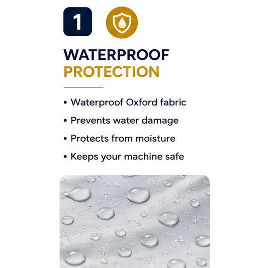 Premium Waterproof Washing Machine Cover | Single Tub Dustproof Protector | High Quality