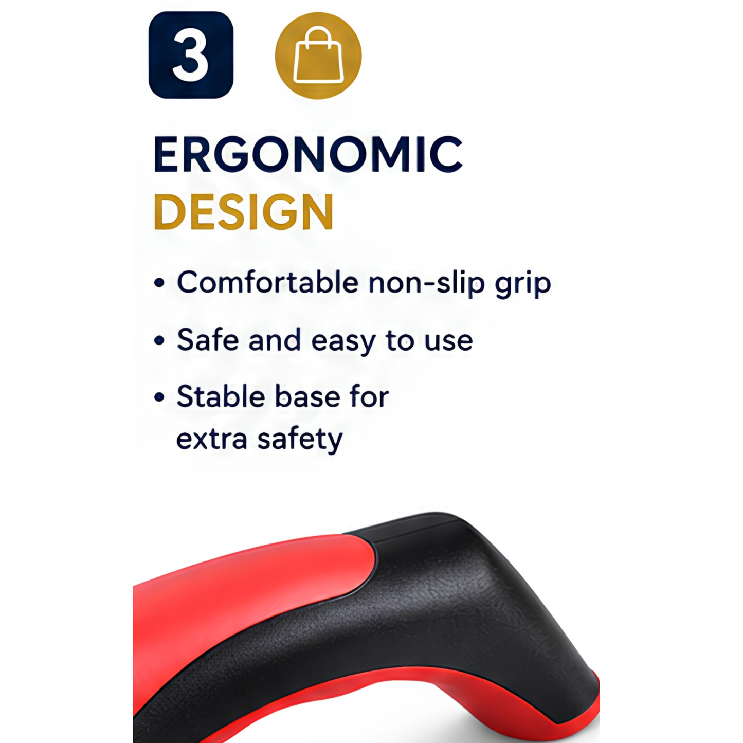 3-Stage Kitchen Knife Sharpener | Manual Blade Sharpener for Home & Professional Use