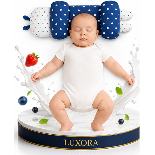 Newborn Baby Head Support Cushion | Adjustable Soft Pillow | Comfortable Infant Support