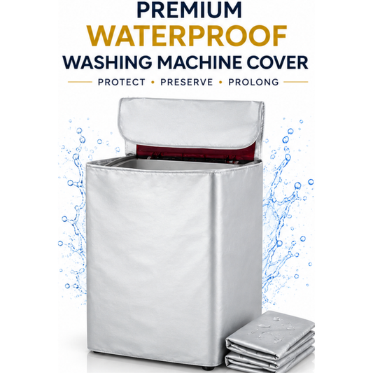 Premium Waterproof Washing Machine Cover | Single Tub Dustproof Protector | High Quality