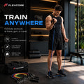 11PCS Resistance Bands Set | Adjustable Latex Pull Rope Workout Kit with Door Anchor, Handles & Ankle Straps | Home Gym Fitness Training Equipment