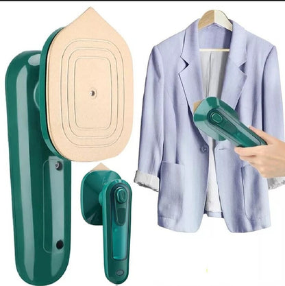 Mini 180° Rotatable Handheld Steam Iron – Portable Travel Garment Steamer for Clothes