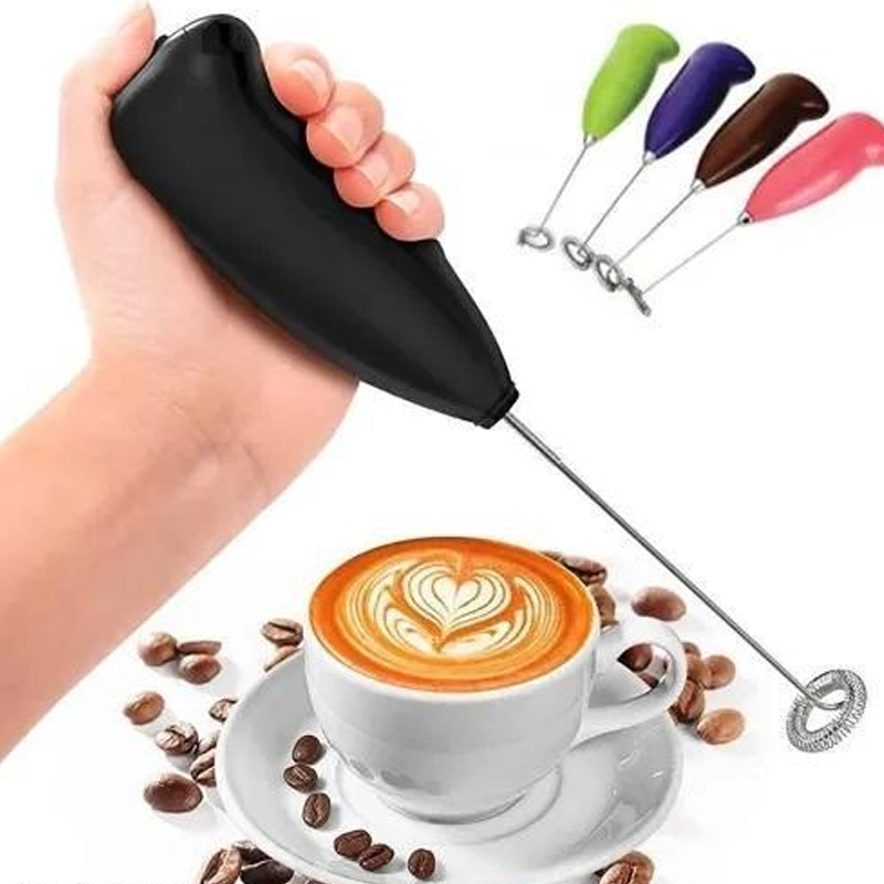 2-in-1 Electric Coffee Beater | USB Rechargeable Milk Frother | Portable Kitchen Mixer